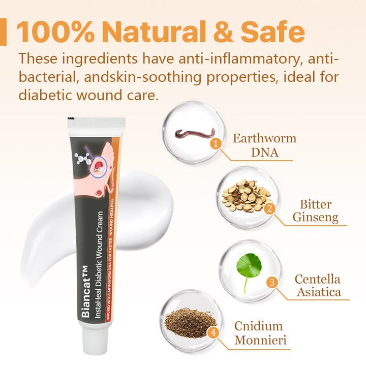 Biancat™ InstaHeal Diabetic Wound Cream English XLJJ