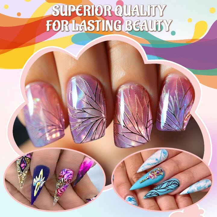 Biancat™ 12 ColorCraze Nail Art Pens English SLXL