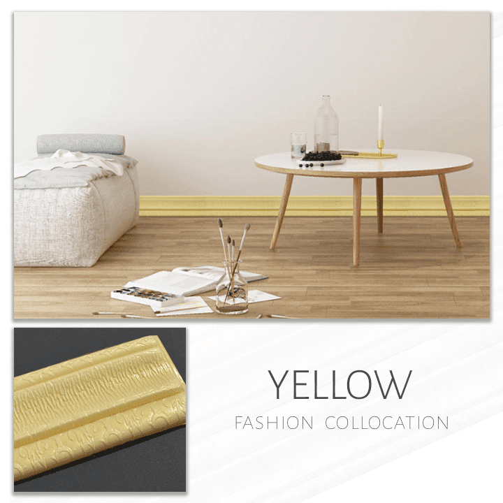 3D Wall Decor Edging Strip Home ChestnutFive