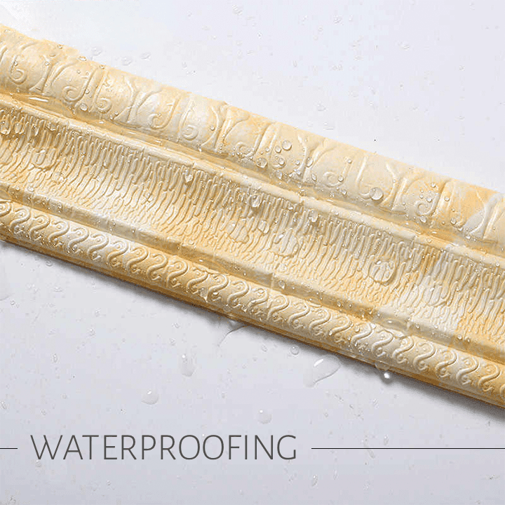 3D Wall Decor Edging Strip Home ChestnutFive