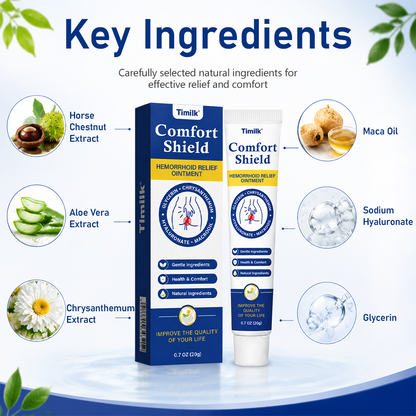 Timilk® ComfortShield Hemorrhoid Relief Ointment-