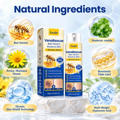 Timilk® VenoRescue Bee Venom Bruise & Skin Recovery Spray-