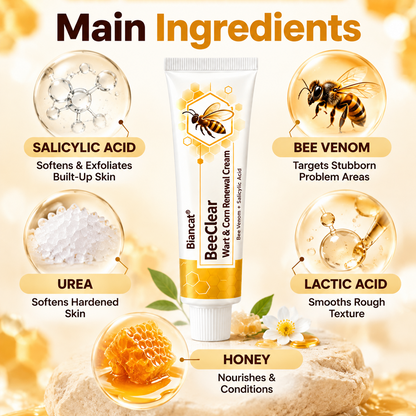 Biancat® BeeClear Wart & Corn Renewal Cream