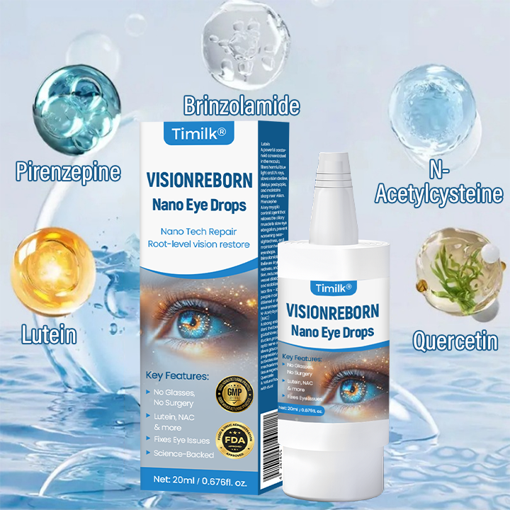 Timilk® VisionReborn Nano Eye Drops — 🌿Nano Actives,  Vision Without Surgery
