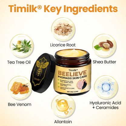 Timilk®BeeLieve Psoriasis Skin Care
