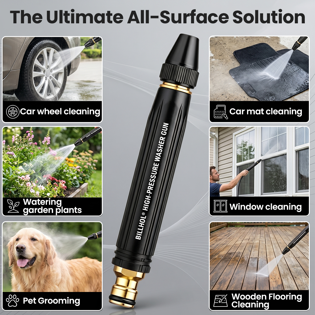 Billhol® StormBlast High-Pressure Washer Gun💥💥Dual-Function Nozzles for Multi-Surface Cleaning in Seconds
