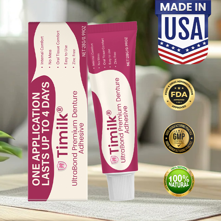 Timilk® UltraBond Premium Denture Adhesive -