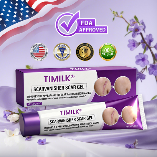 Timilk® ScarVanisher Scar Gel that Visibly Reduces Scars & Stretch Marks in 2 Weeks