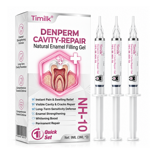 Timilk® DenPerm Cavity-Repair Natural Enamel Filling Gel-