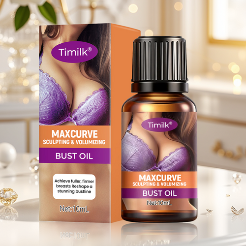 Timilk® MaxCurve Sculpting & Volumizing Bust Oil 🌸 — Say Goodbye to Sagging & Flat Busts 💖, Get Fuller, Firmer Curves 📈, Non-Surgical ✅, Try It Now! 🔥