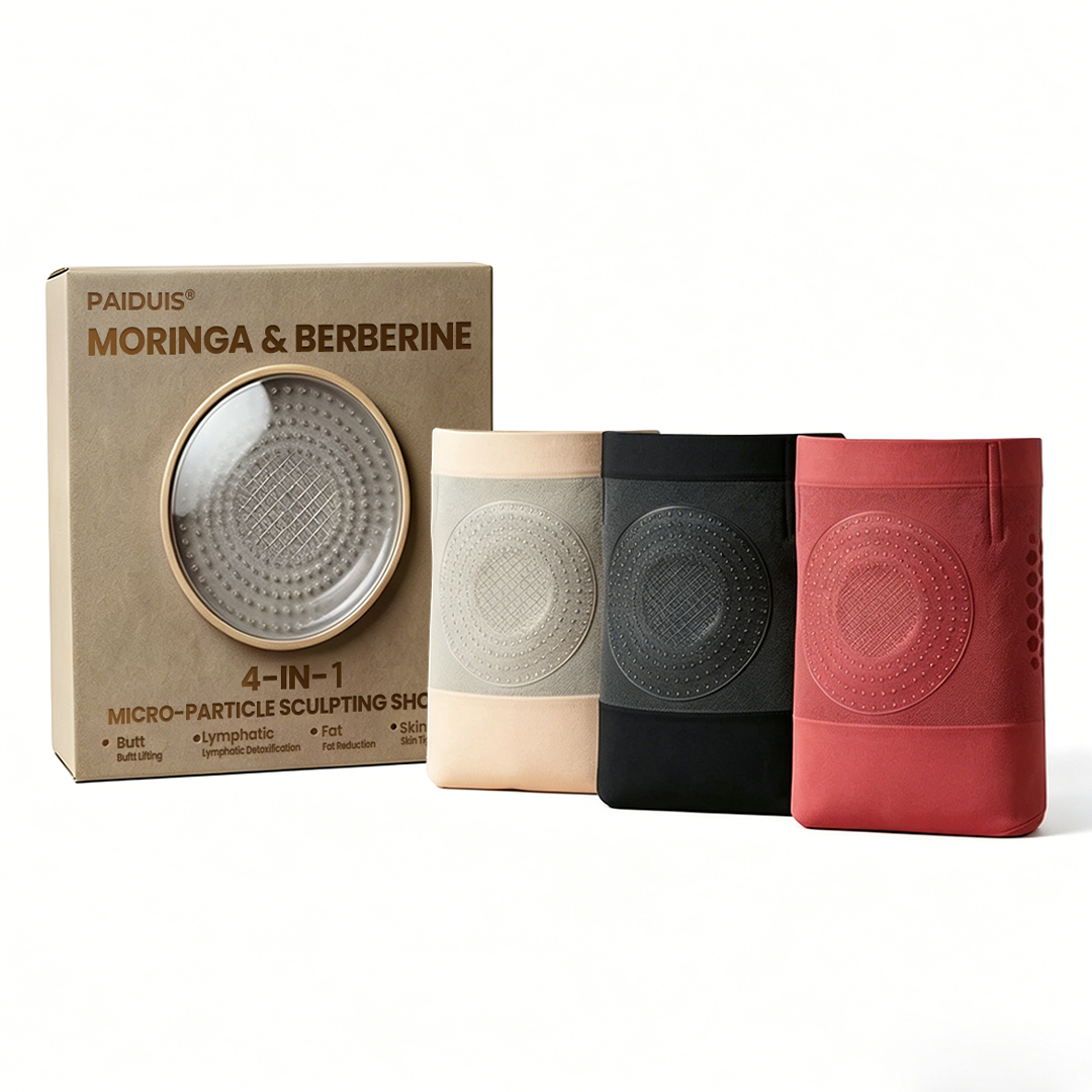 Paiduis® Moringa & Berberine 4-In-1 Micro-Particle Sculpting Shorts