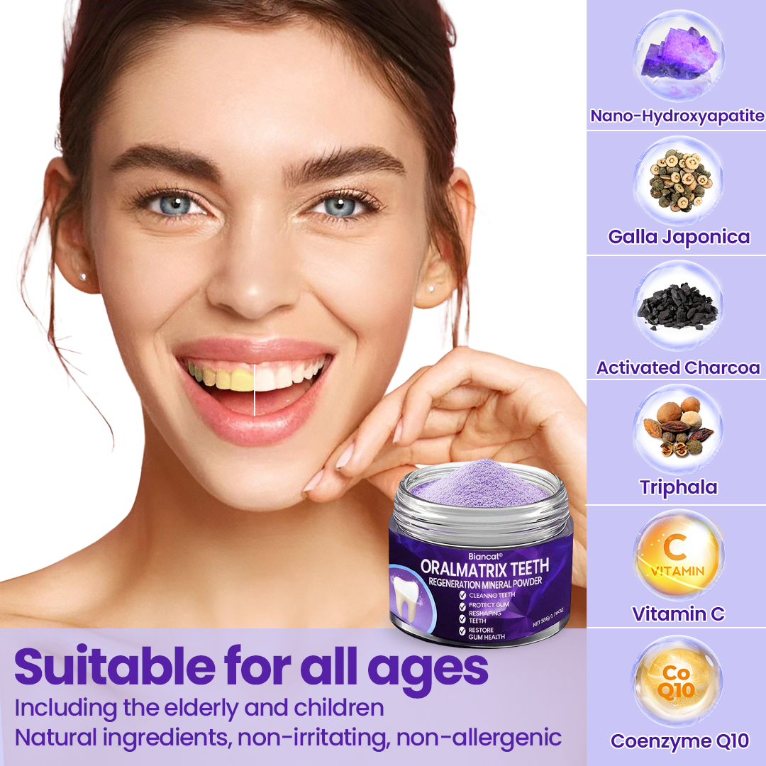 Biancat® OralMatrix Teeth Regeneration Mineral Powder -