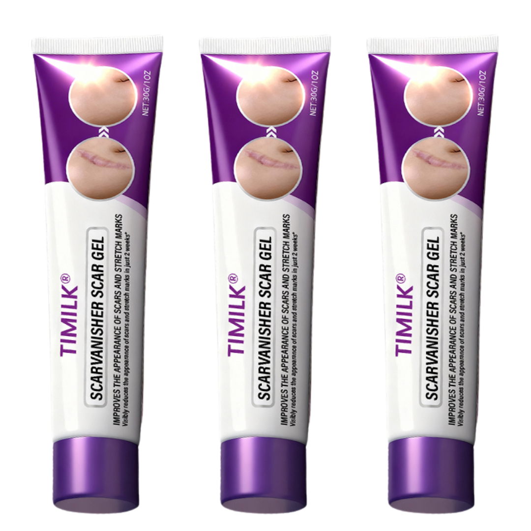 Timilk® ScarVanisher Scar Gel that Visibly Reduces Scars & Stretch Marks in 2 Weeks