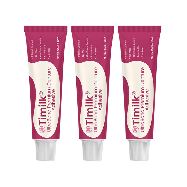 Timilk® UltraBond Premium Denture Adhesive -