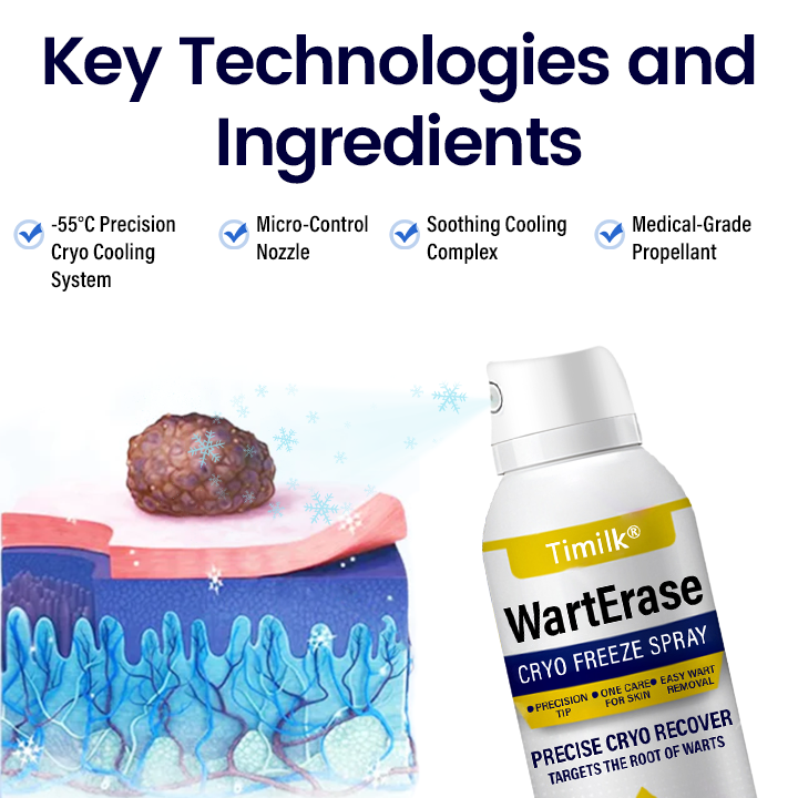Timilk® WartErase Cryo Freeze Spray -