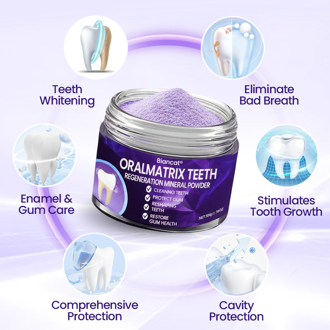 Biancat® OralMatrix Teeth Regeneration Mineral Powder -