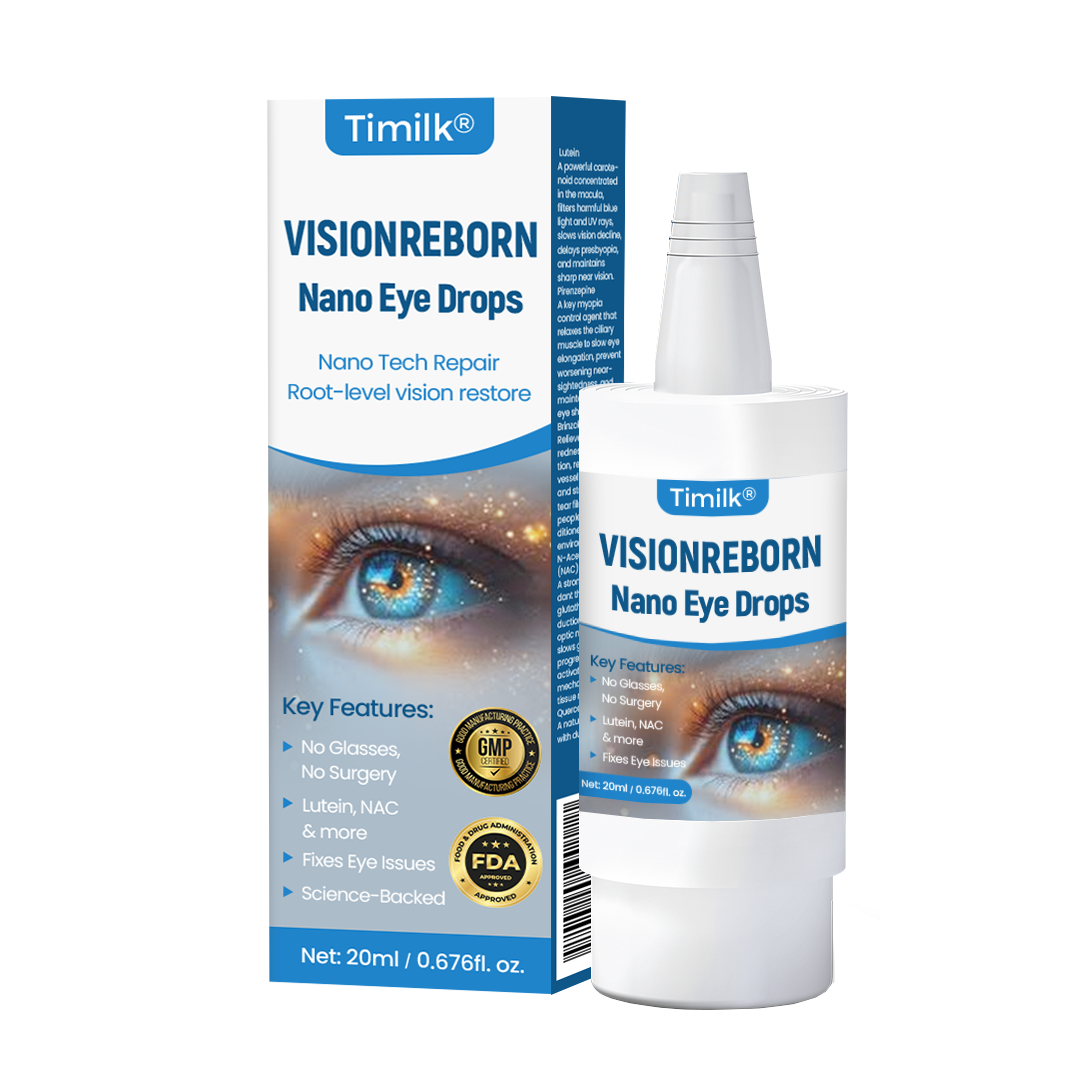 Timilk® VisionReborn Nano Eye Drops — 🌿Nano Actives,  Vision Without Surgery