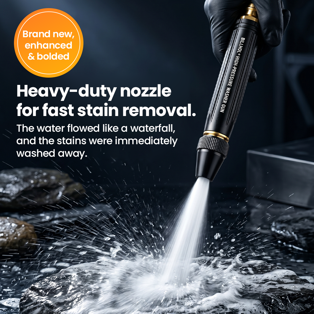 Billhol® StormBlast High-Pressure Washer Gun💥💥Dual-Function Nozzles for Multi-Surface Cleaning in Seconds
