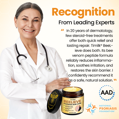 Timilk®BeeLieve Psoriasis Skin Care
