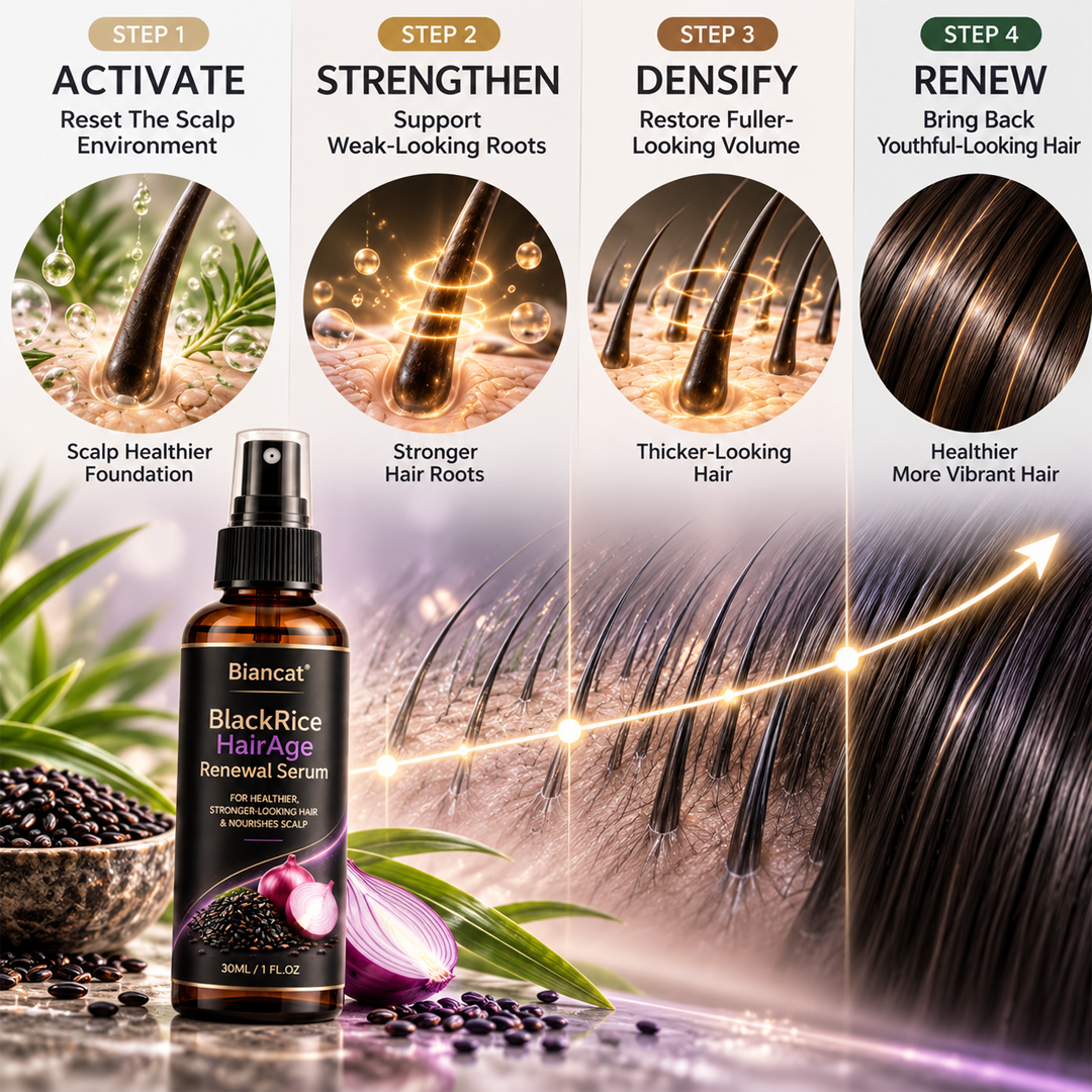 Biancat® BlackRice HairAge Renewal Serum