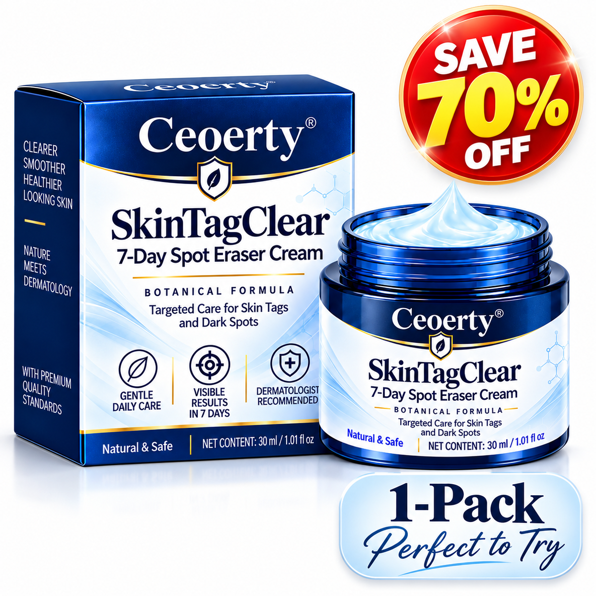 Ceoerty® SkinTagClear 7-Day Spot Eraser Cream-