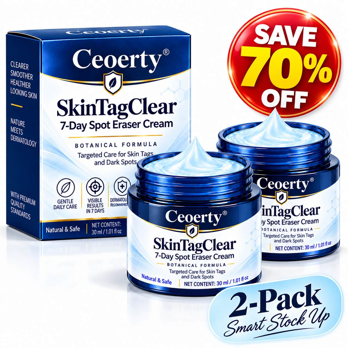 Ceoerty® SkinTagClear 7-Day Spot Eraser Cream-