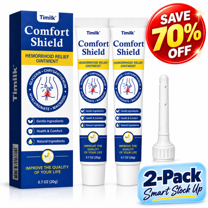 Timilk® ComfortShield Hemorrhoid Relief Ointment-