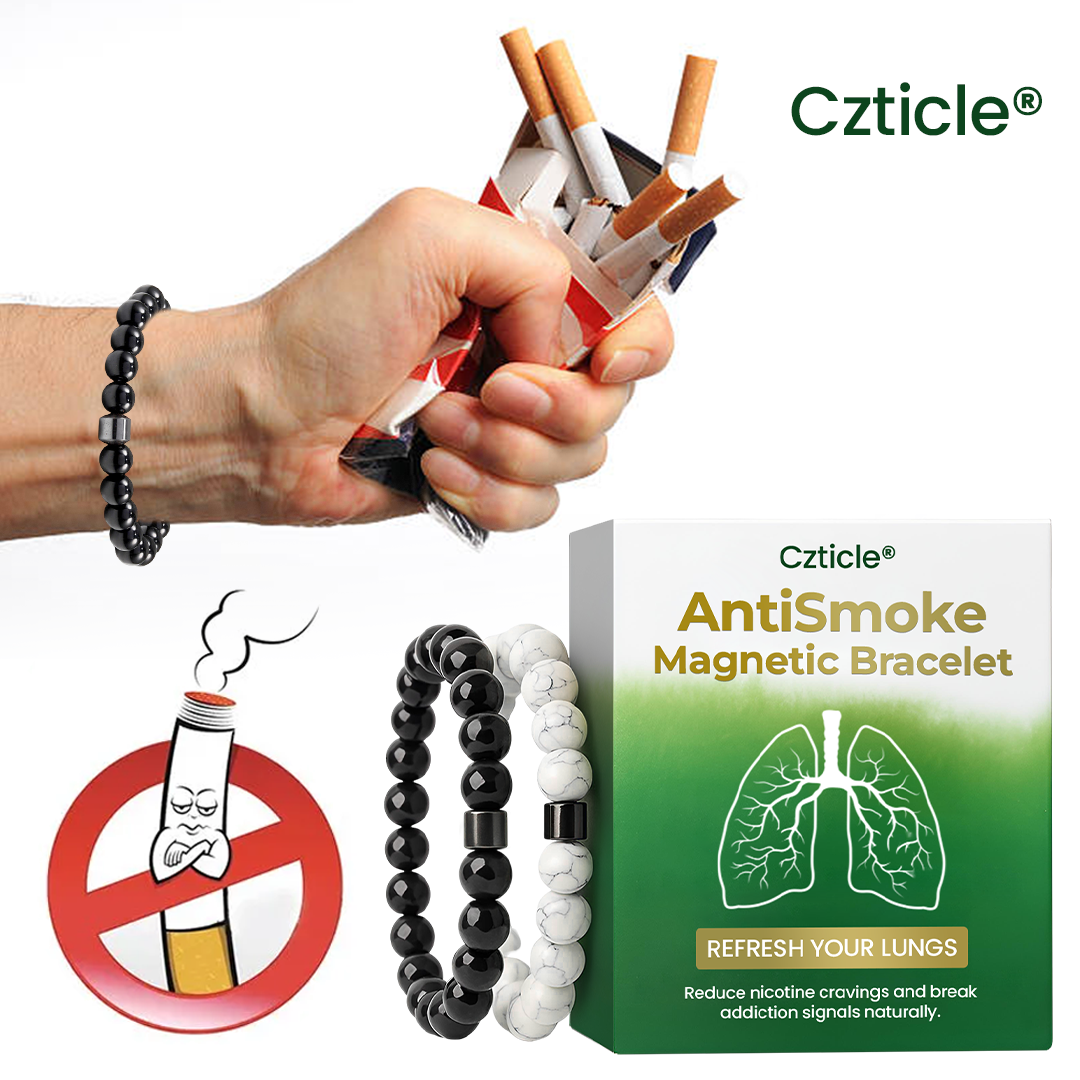 Czticle® AntiSmoke Magnetic Bracelet🌿Disrupts Nicotine Cravings Fast  in 21 Days