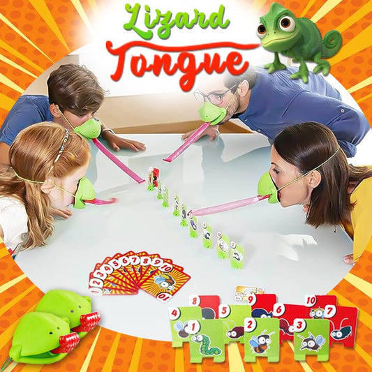 Lizard Tongue Target Game English ZKZC 